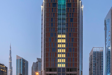 Thumb grand millennium busienss bay exterior portrait night time
